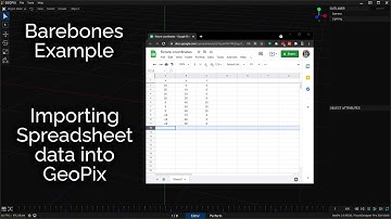 GeoPix 2 0 -  Barebones Example - Importing Spreadsheet data into GeoPix