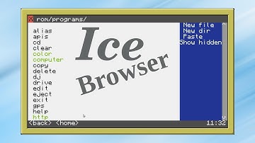 Computercraft applications: Ice-Browser, file browser