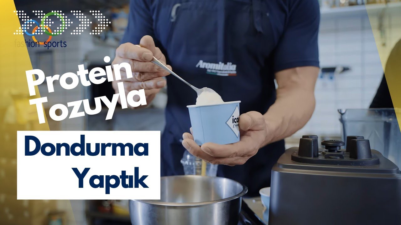 Ev Yapımı Sporcu Dostu Proteinli Dondurma Tarifi