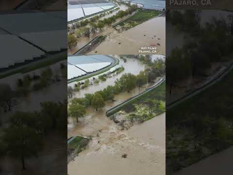 See devastating floods created by atmospheric river in California