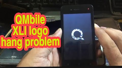 Q mobile XLI logo hang problem