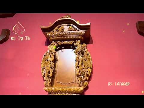 Video Mẫu BÀI VỊ THỜ GIA TIÊN thiết kế mới TUỆ TỰ TÂM - youtube