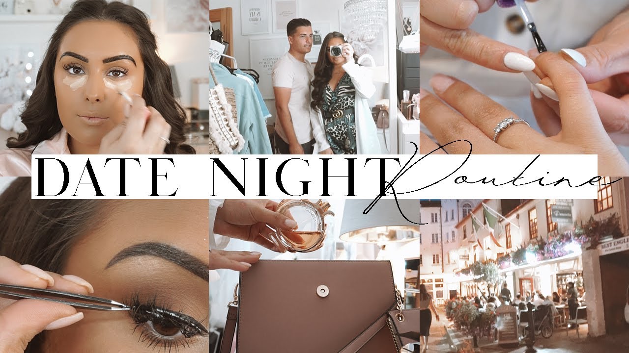 DATE NIGHT ROUTINE | grwm, drinks & dinner 2019