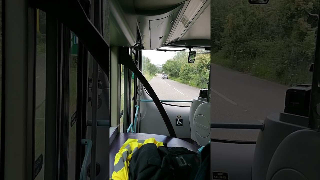 First Kernow Volvo B7TL Wright Eclipse Gemini Bus 37011 On The 1000 