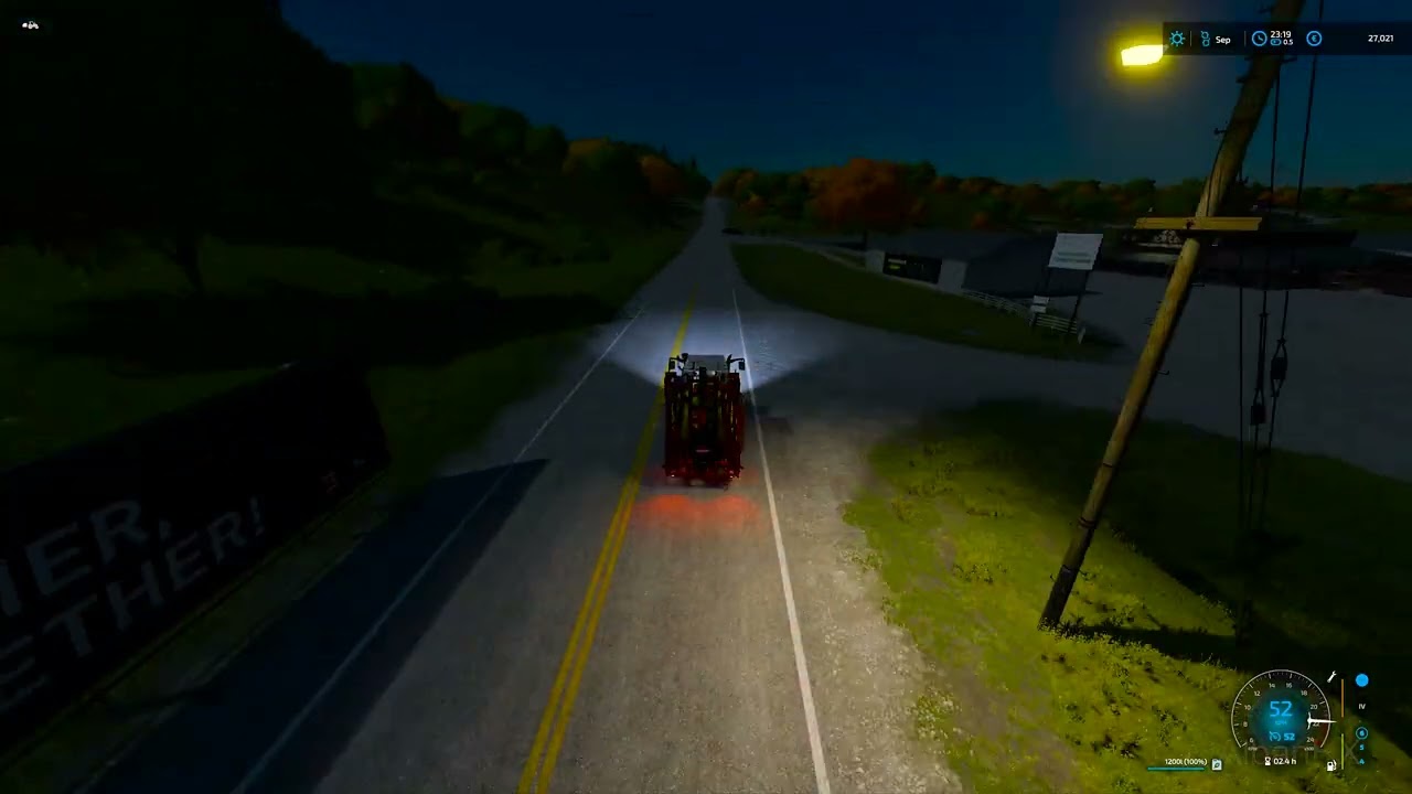 Autumn Night Spraying & Cultivating #10 | Relaxing Rap Drive | FS22 Elmcreek