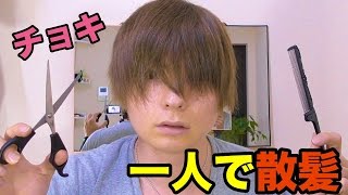 【一人で散髪】2017年流行りのソフトモヒカンに挑戦!! PDS
