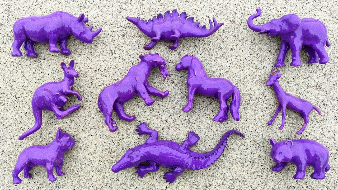 menemukan singa kuda gajah badak anjing dinosaurus buaya kanguru kambing panda