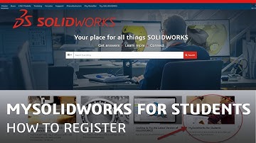 MySolidWorks for Students - How to Register - SOLIDWORKS