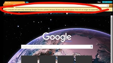 Google chrome not supported windows xp and vista problem fixed