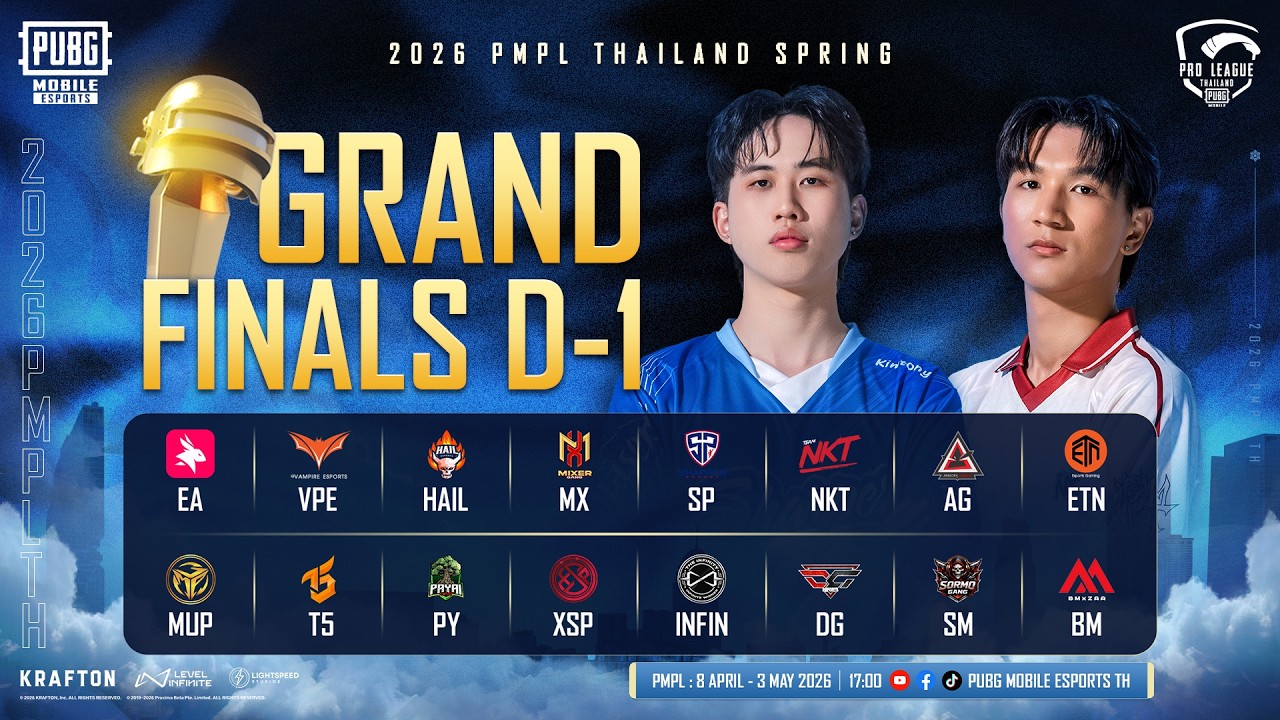 2026 PMPL Thailand Spring รอบสุดท้าย วันที่ 1