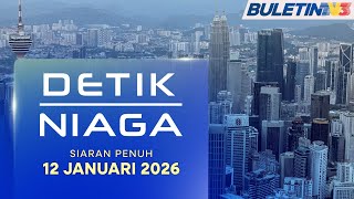 Ekonomi Malaysia Dijangka Berkembang 4.3% Tahun Ini | Detik Niaga,12 Januari 2026