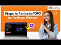 How to Activate POP3 in Hostinger Webmail? | Help Email Tales