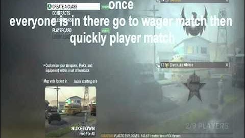 Call of Duty  Black Ops | Private Match XP Glitch | xbox 360