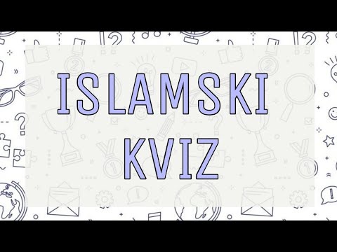 Video: Kako se islamski mjesec posta zove kviz?