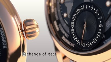 Frederique Constant - Worldtimer Tutorial l Jura Watches