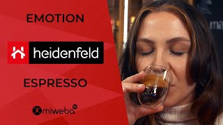 Emotion pur: Heidenfeld Königsglas Espresso 🍵 I 80 ml I DOPPELWANDIG I Gläser 2023♨️