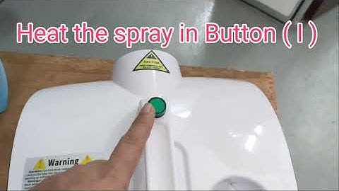 correct use of FOGGING MACHINE 900W