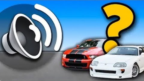 Guess The Car By The Acceleration Sound l Car Quiz Video l Memory Test l Video l Trending l Viral