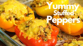 How To Make Easy Mexican Stuffed Bell Peppers