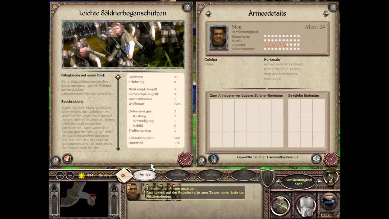 Let S Play Medieval 2 Total War Gothic Total War 01 Ratlos In Myrtana Youtube