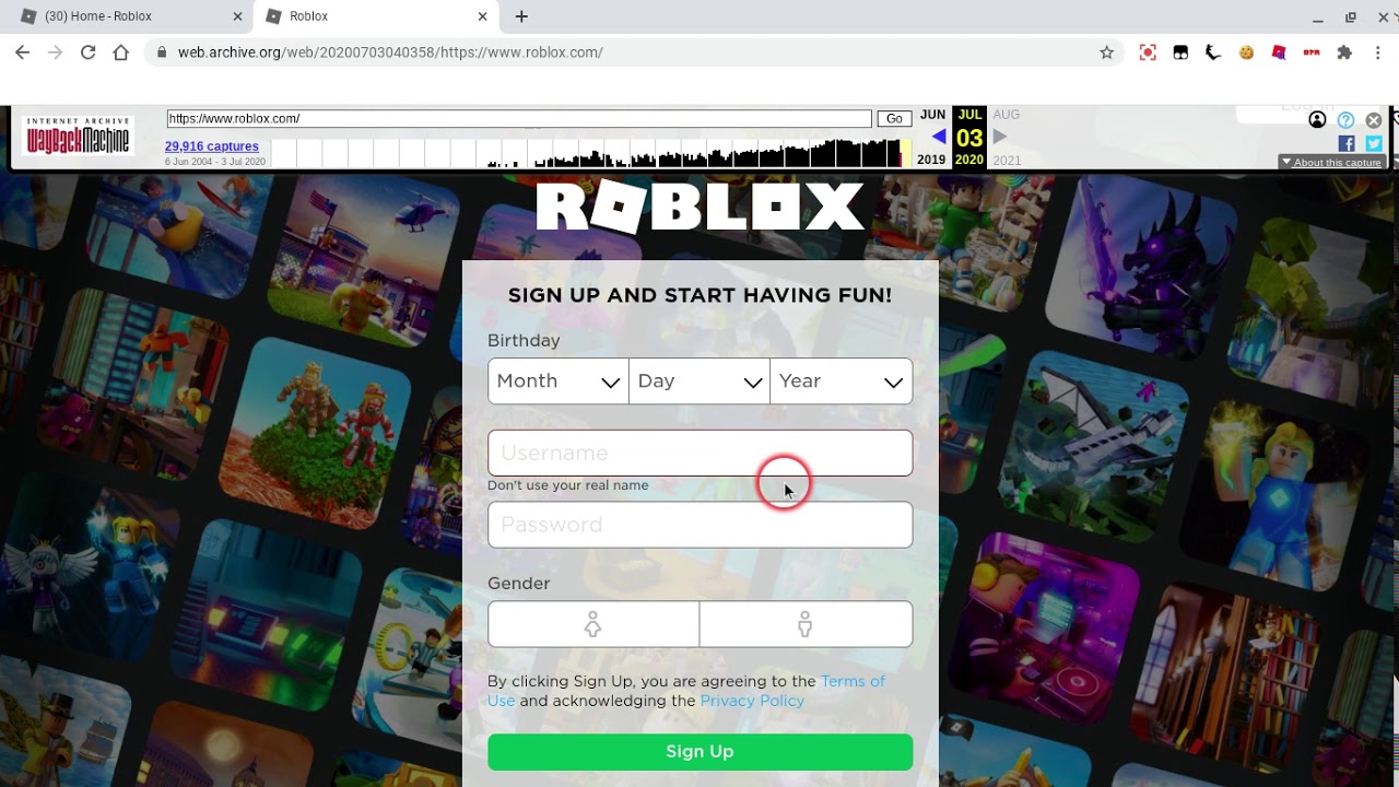 Roblox Archive Org