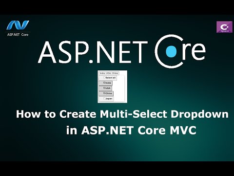 How to Create Multi Select Dropdown in ASP.NET Core