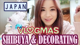 Decorating Our Apartment & Eating In Shibuya Vlogmas