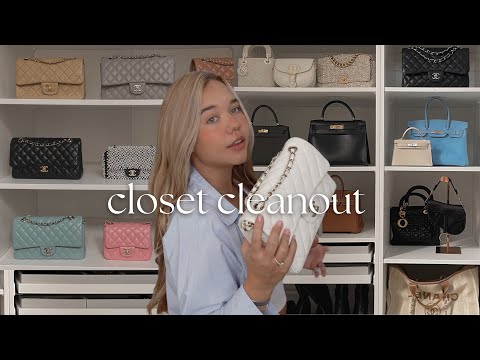 Luxury Closet Clean-Out: Organizing My Closet & Selling Handbags