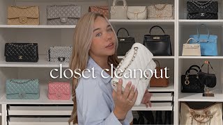 Luxury Closet CleanOut: Organizing My Closet & Selling Handbags From My Collection