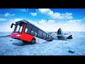 Cars & Boats vs Frozen Lake Mine Field | Teardown