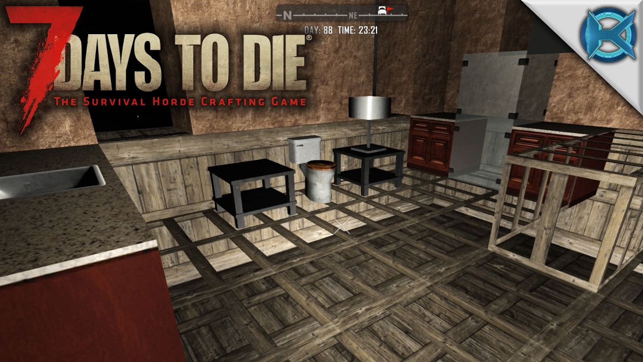 7 Days To Die Bathroom Build Let S Play 7 Days To Die Gameplay