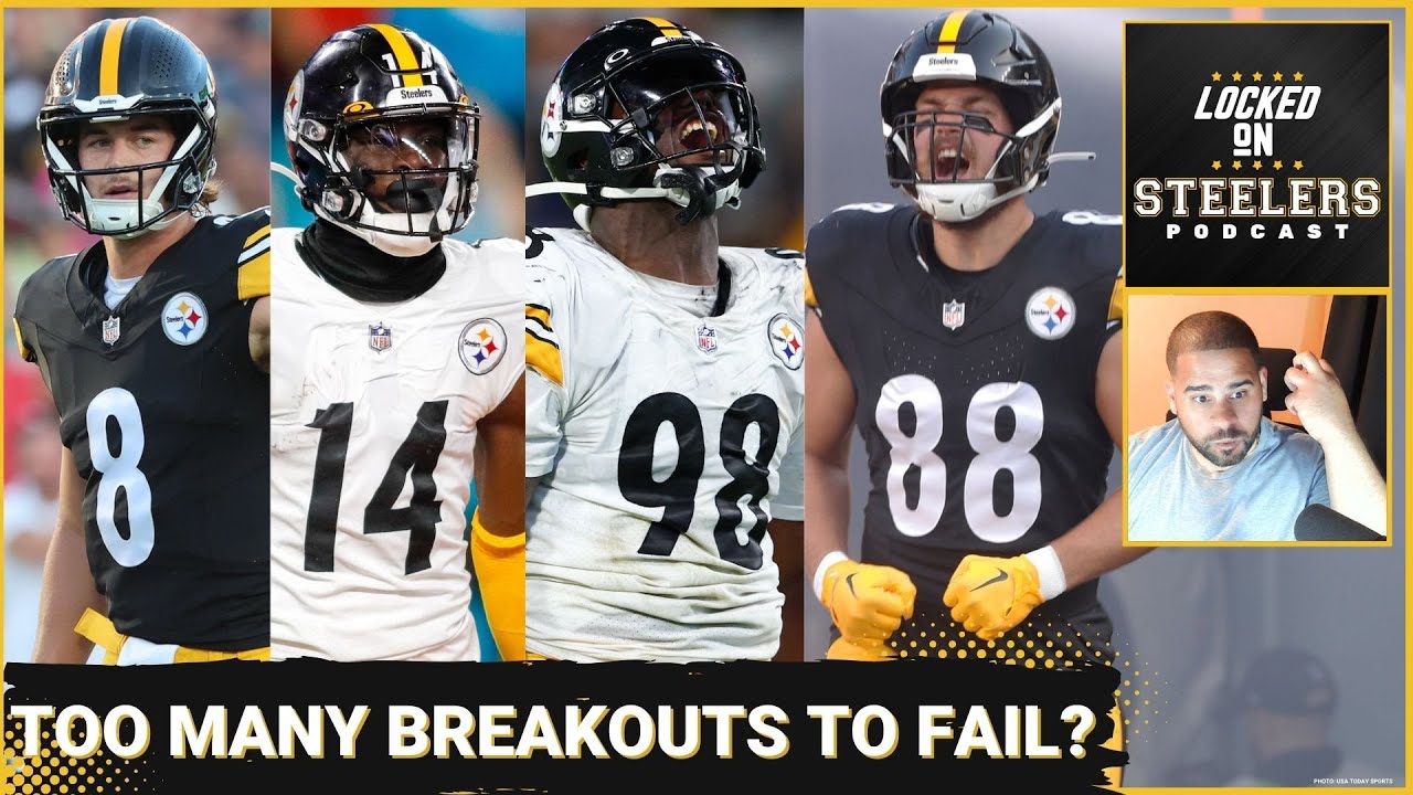 Steelers' Kenny Pickett Leads Roster w/Too Many Breakout Players to