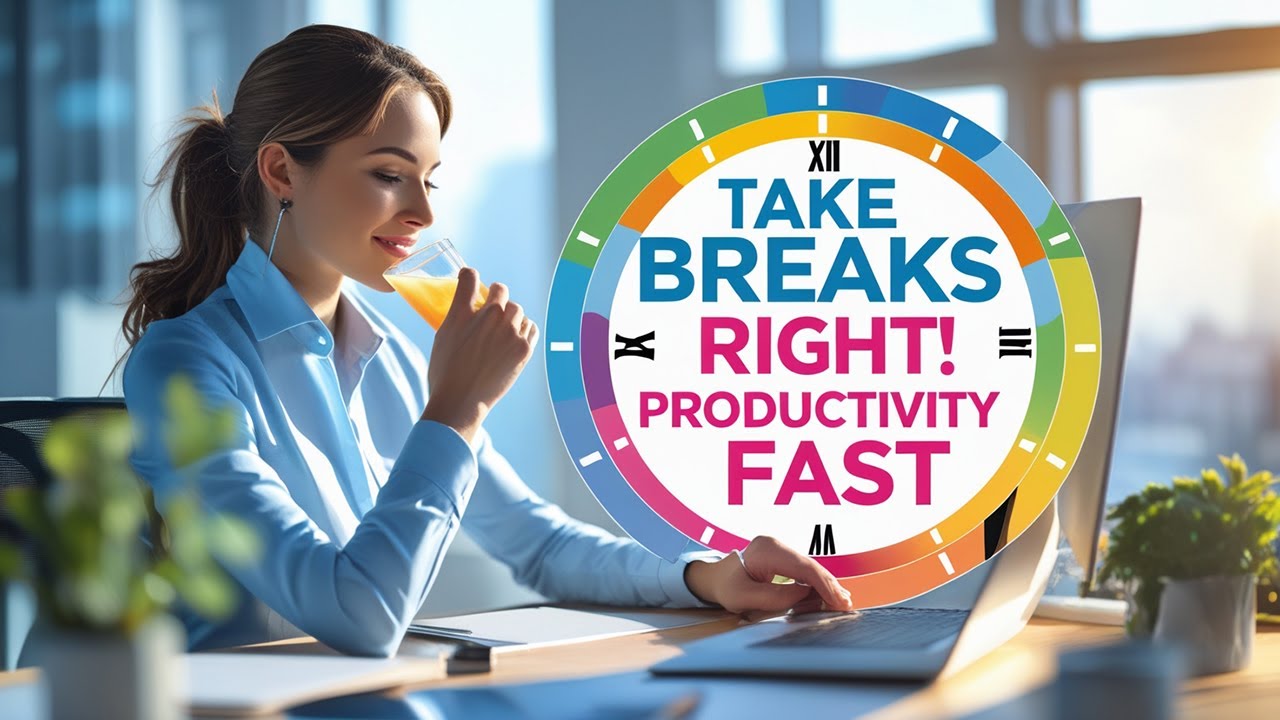 How to Take Breaks for Maximum Productivity | Timing That Works | Healthy Break Habits at Work
