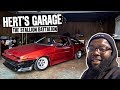Hert’s K24 Swapped 240sx FIRST Burnout! A How Not to Clean a Home Garage