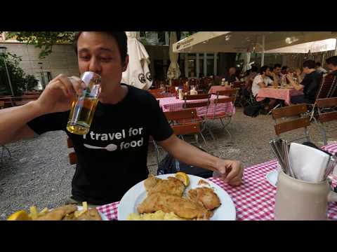 THE ULTIMATE German Food Tour - Schnitzel and Sausage in Munich, Germany!