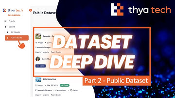 Discover our Public Datasets on Thya Technology | Dataset Deep Dive - Part 2