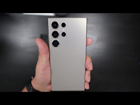 Samsung Galaxy S24 Ultra in Titanium Gray! - YouTube