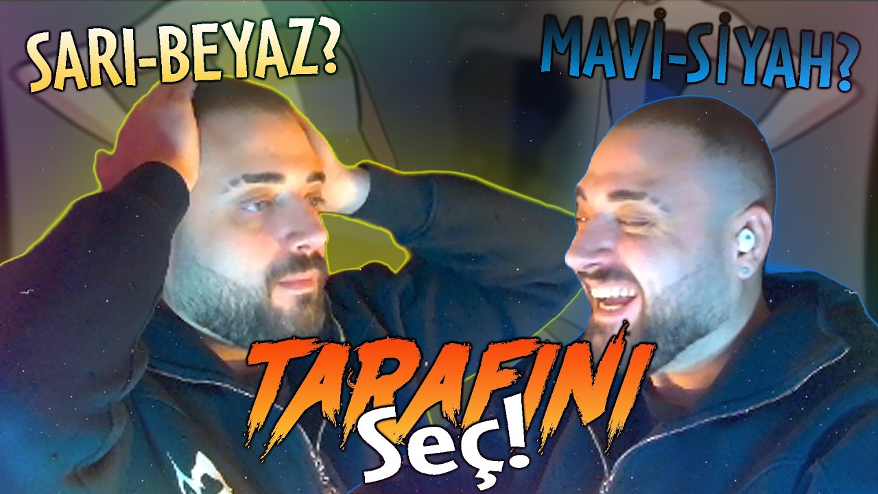 CYBER YAYINDA MEKİPLE BİRBİRİNE GİRDİ!! BU ELBİSE SARI-BEYAZ MI YOKSA MAVİ-SİYAH MI?