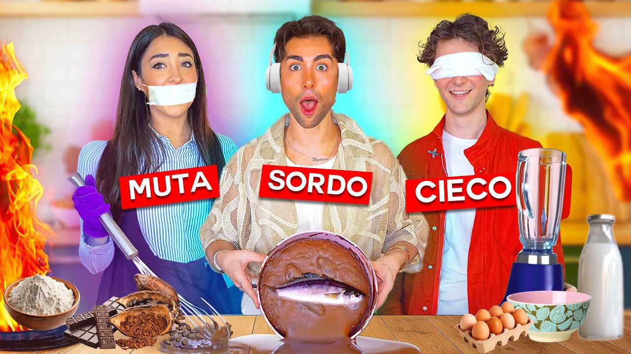 CUCINANDO MUTI CIECHI E SORDI CON I MIEI FRATELLI | GIANMARCO ZAGATO