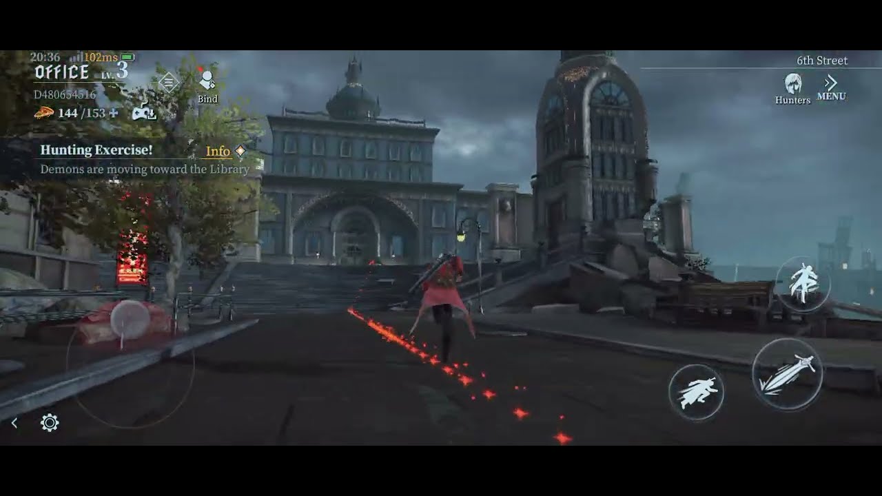 The devil' hunter is ready.. New mobile game play video chapter .1.