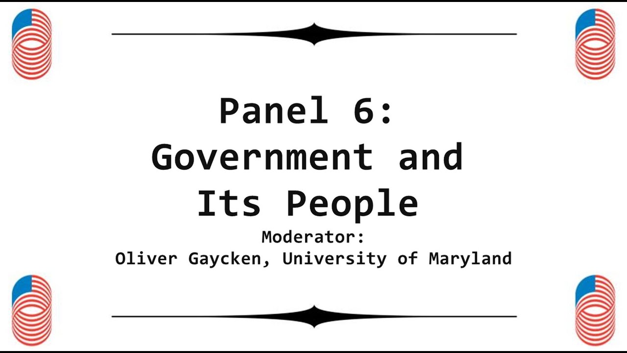 Films of State Conference - Panel 6: Government and Its People (2021)