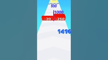 Those 2 are Unlucky Attempt - Number Run Merge Master 3D