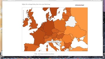 How to visualize data using Open Heat Map