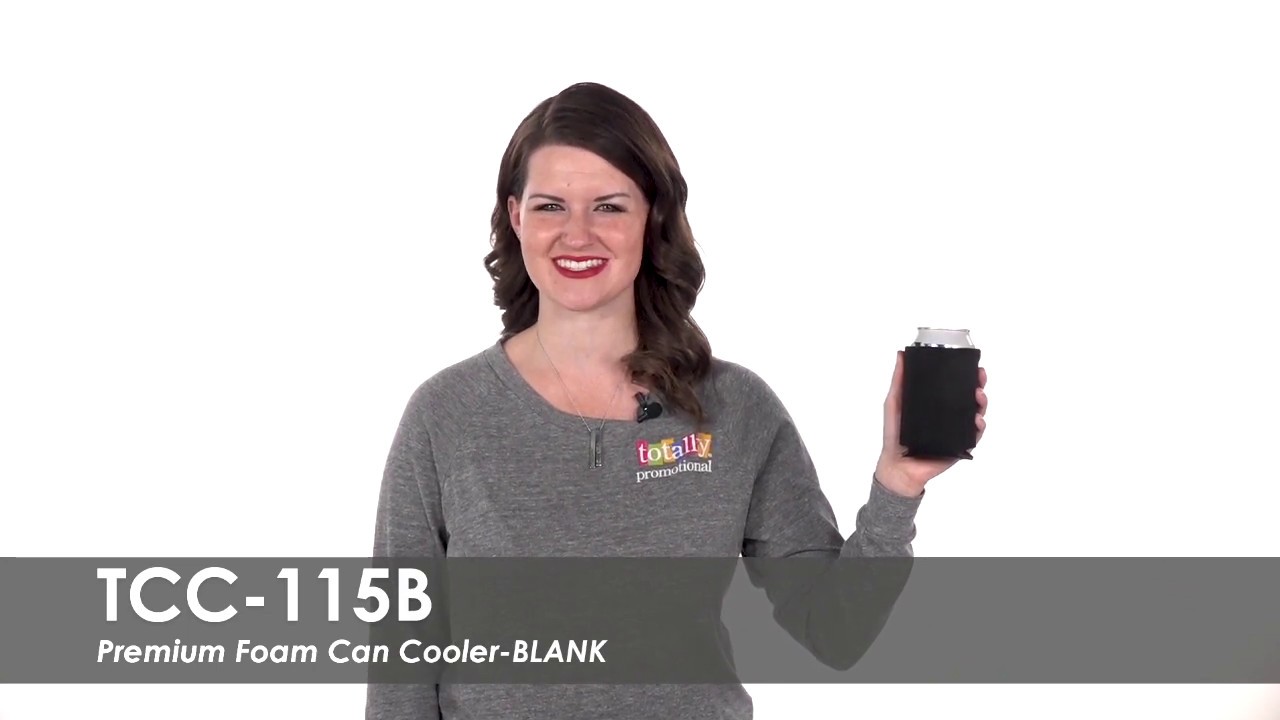 Premium Foam Can Cooler - Blank - TCC 115B