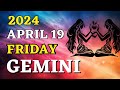 Gemini ♊ 💥𝐆𝐞𝐭𝐭𝐢𝐧𝐠 𝐓𝐡𝐞 𝐑𝐞𝐰𝐚𝐫𝐝𝐬 𝐘𝐨𝐮’𝐯𝐞 𝐁𝐞𝐞𝐧 𝐖𝐚𝐢𝐭𝐢𝐧𝐠 𝐅𝐨𝐫🎊 Horoscope For Today April 19, 2024 | Tarot