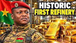 Ibrahim Traore Launches First Ever Gold Refinery In Burkina Faso