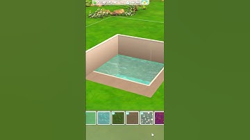 Pool Waterfall #shorts The Sims 4