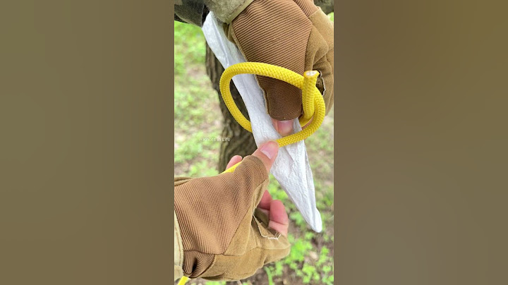 Incredible Tarp Corner Knot - Simple but works