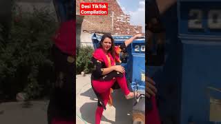 Ooper Chadti Hui Desi Tiktoker Aunty In Hot Tights Leggings Thighs Big Hips Show #Hotback #Bigback