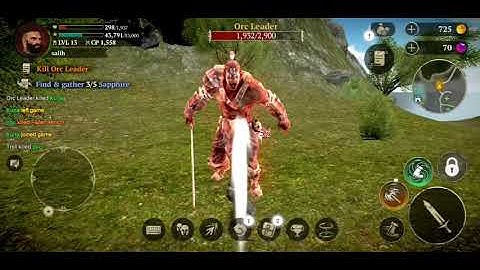 Gaming: Evil Lands | Stage 1 -- Skylark Fields | Quest 15 | Warrior character